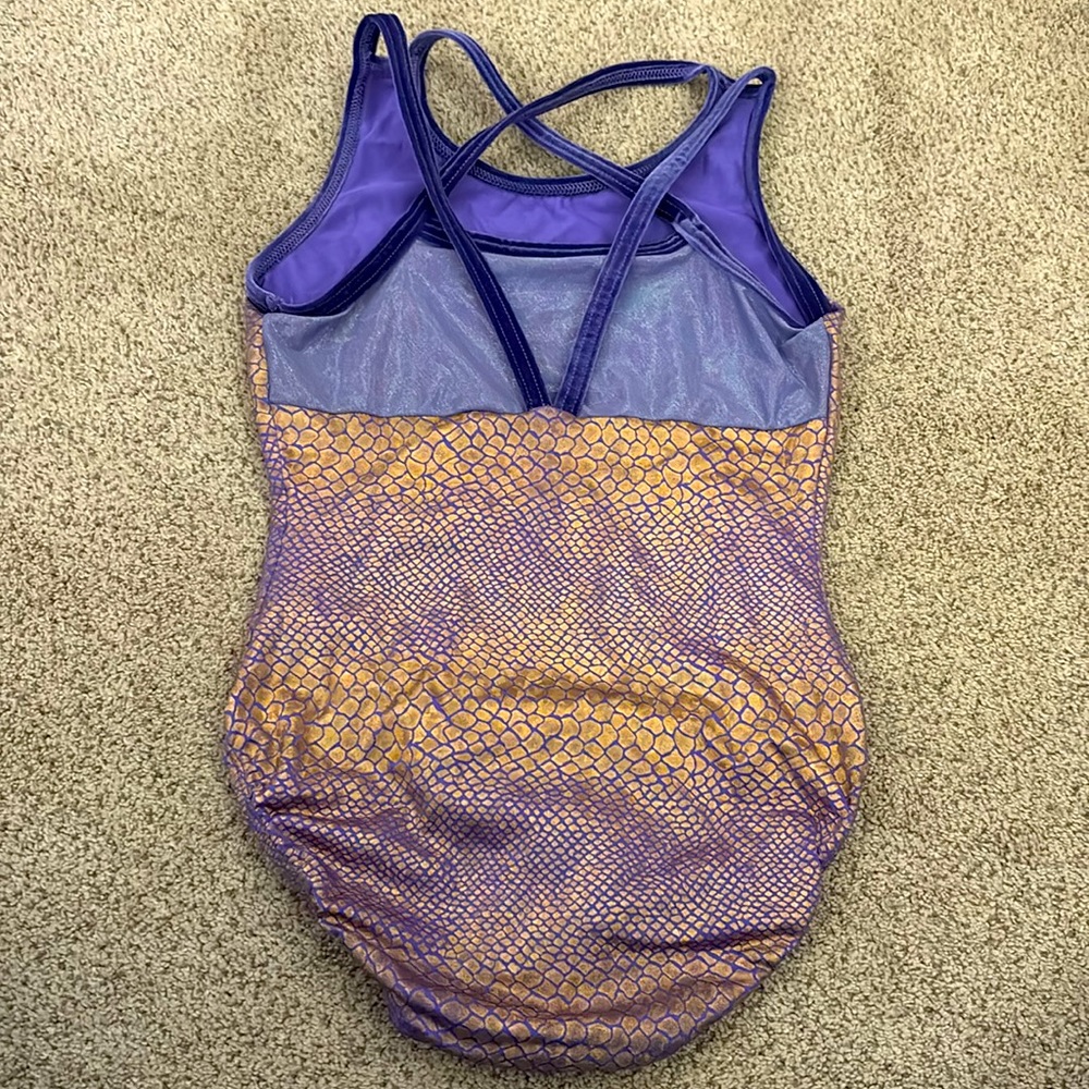 GK “snake skin” gymnastics leotard - Picture 4 of 6